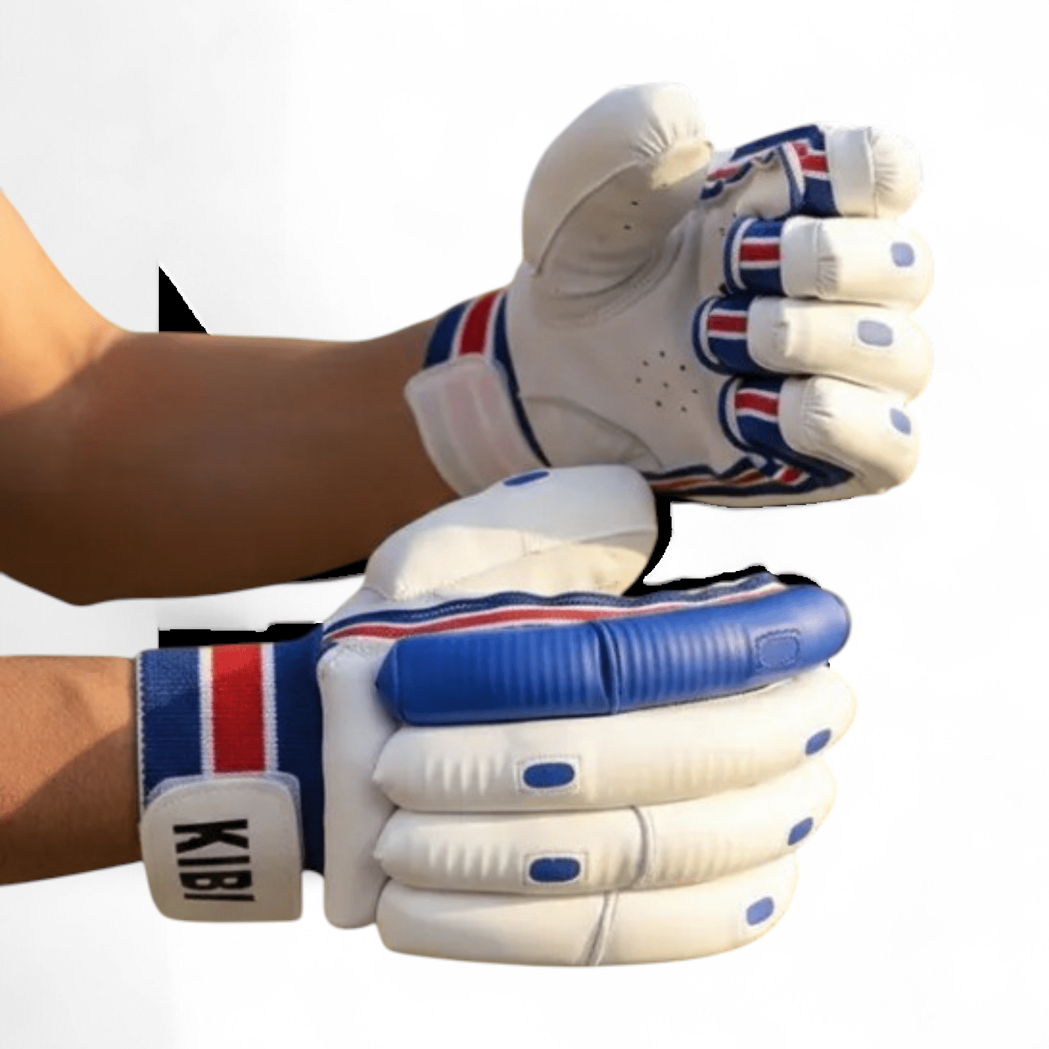KIBI Batting Gloves Professional Leather Cricket Protection Gear