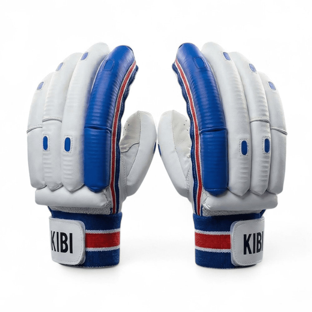 KIBI Batting Gloves Professional Leather Cricket Protection Gear