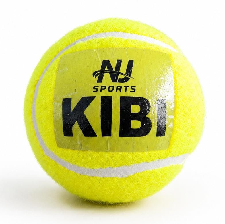 KIBI Green Heavy Tennis Ball (Pack of 6)